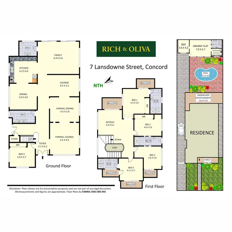 Floorplan of Homely house listing, 7 Lansdowne Street, Concord NSW 2137