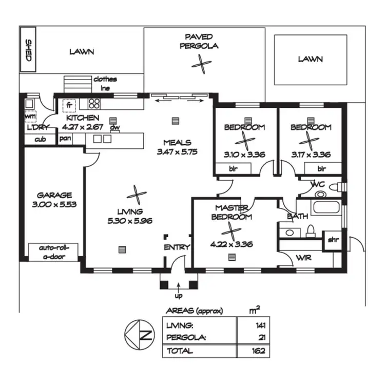Floorplan of Homely house listing, 11 Vincent Street, Brooklyn Park SA 5032