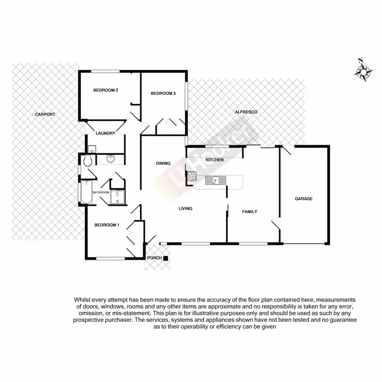 Floorplan of Homely house listing, 32 Allamanda Street, Runcorn QLD 4113