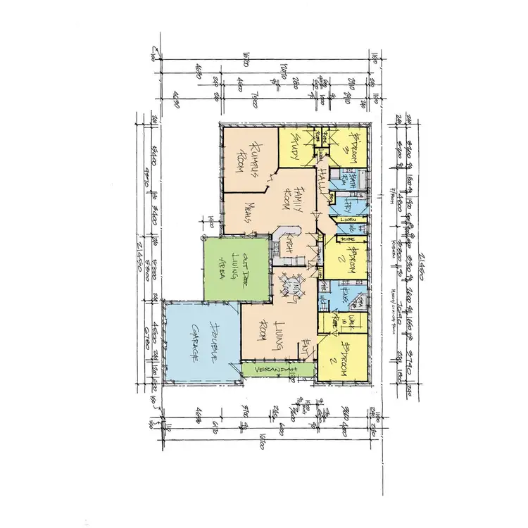 Floorplan of Homely house listing, 17 Greenaway Court, Sale VIC 3850