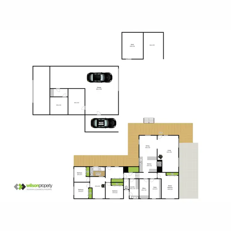 Floorplan of Homely rural property listing, 170 Old Callignee Road, Callignee VIC 3844