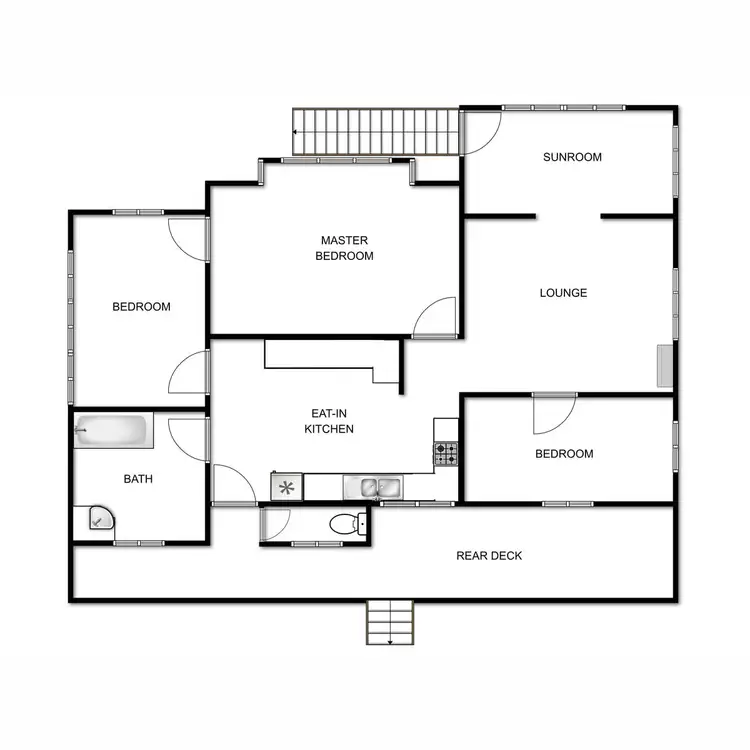 Floorplan of Homely house listing, 99 Glen Retreat Road, Mitchelton QLD 4053
