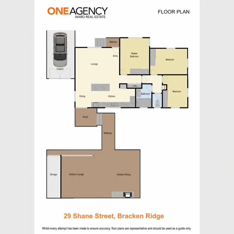 Floorplan of Homely house listing, 29 Shane Street, Bracken Ridge QLD 4017