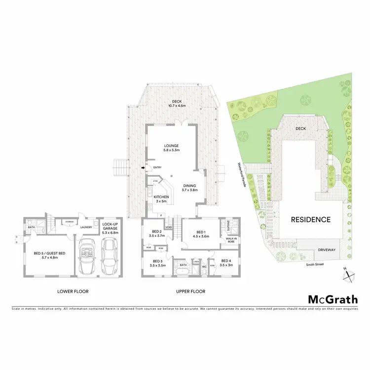 Floorplan of Homely house listing, 8 Smith Street, Skennars Head NSW 2478