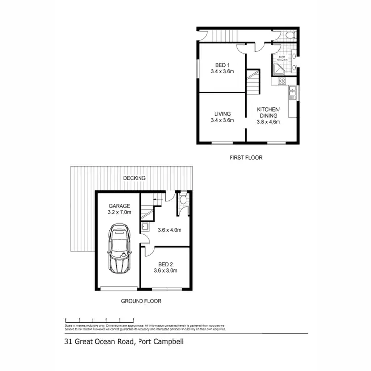 Floorplan of Homely house listing, 31 Great Ocean Road, Port Campbell VIC 3269