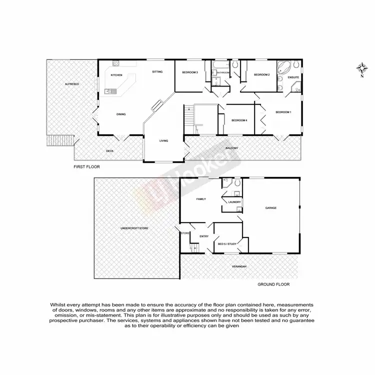 Floorplan of Homely house listing, 18 Franquin Crescent, Kuraby QLD 4112