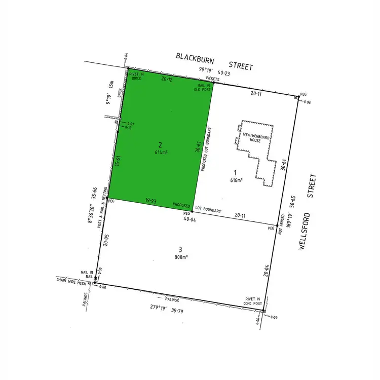 Floorplan of Homely land listing, 38 Blackburn Street, Stratford VIC 3862