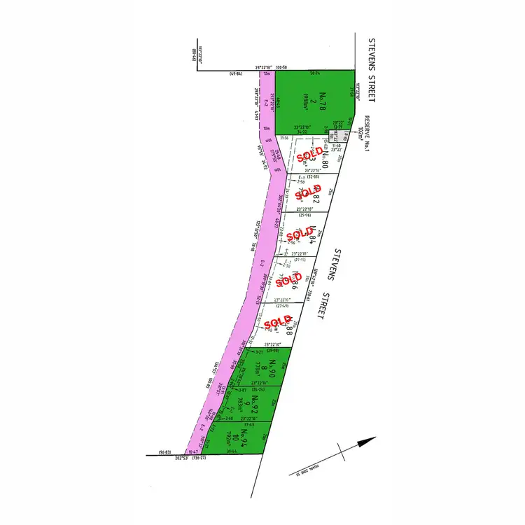 Floorplan of Homely land listing, 90 Stevens Street, Sale VIC 3850