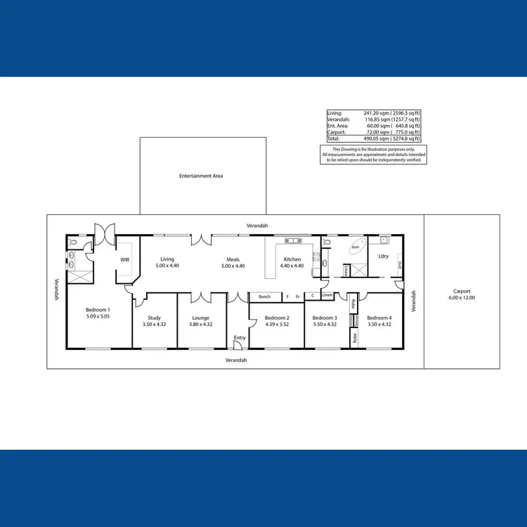 Floorplan of Homely house listing, 6586 Horrocks Highway, Auburn SA 5451