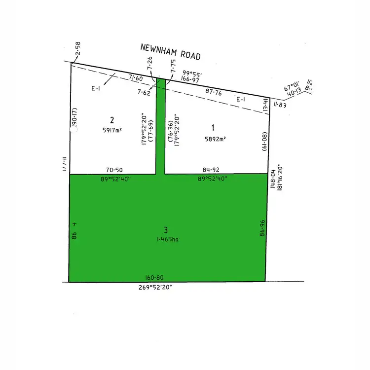 Floorplan of Homely land listing, 17 Newnham Road, Longford VIC 3851