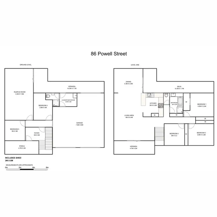 Floorplan of Homely house listing, 86 Powell Street, Grafton NSW 2460