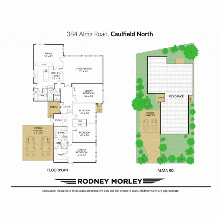 Floorplan of Homely house listing, 384 Alma Road, Caulfield North VIC 3161