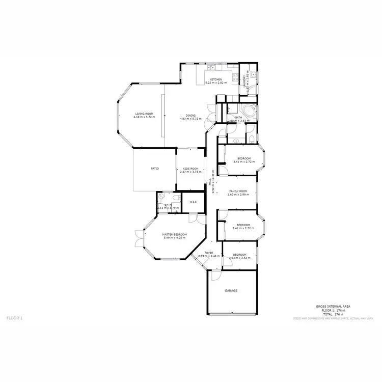 Floorplan of Homely house listing, 12 Maddelena Court, Old Beach TAS 7017