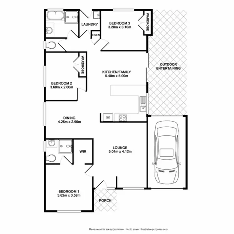 Floorplan of Homely house listing, 8 Panicum Place, Glenmore Park NSW 2745