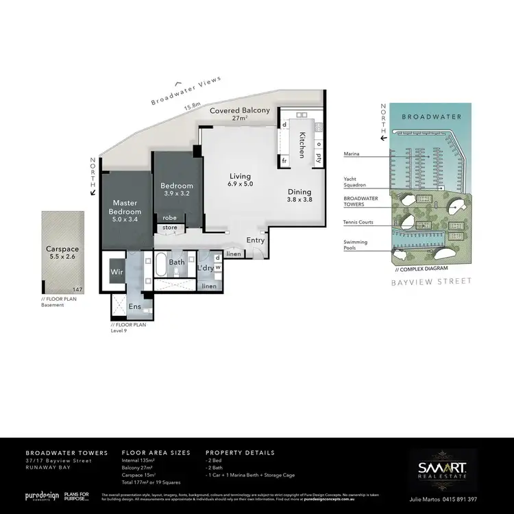 Floorplan of Homely unit listing, 37/17 Bayview Street, Runaway Bay QLD 4216