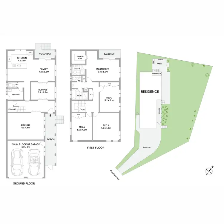 Floorplan of Homely house listing, 17 Woodvale Place, Castle Hill NSW 2154