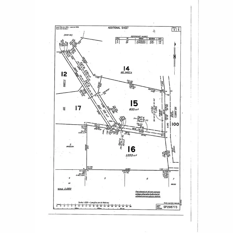 Floorplan of Homely land listing, 12 Norton Court, Cooroy QLD 4563