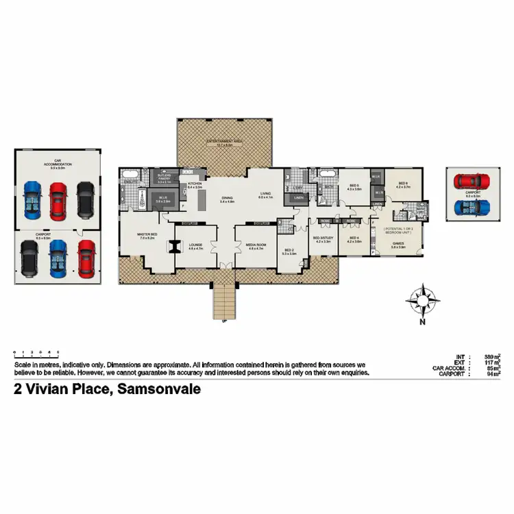 Floorplan of Homely house listing, 2 Vivian Place, Samsonvale QLD 4520