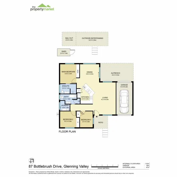 Floorplan of Homely house listing, 87 Bottlebrush Drive, Glenning Valley NSW 2261