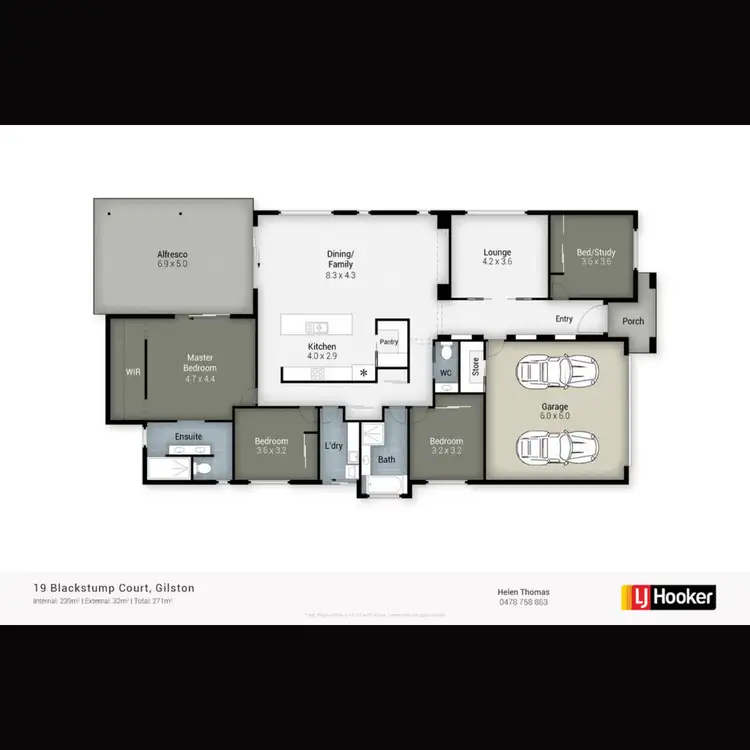 Floorplan of Homely house listing, 19 Blackstump Court, Gilston QLD 4211