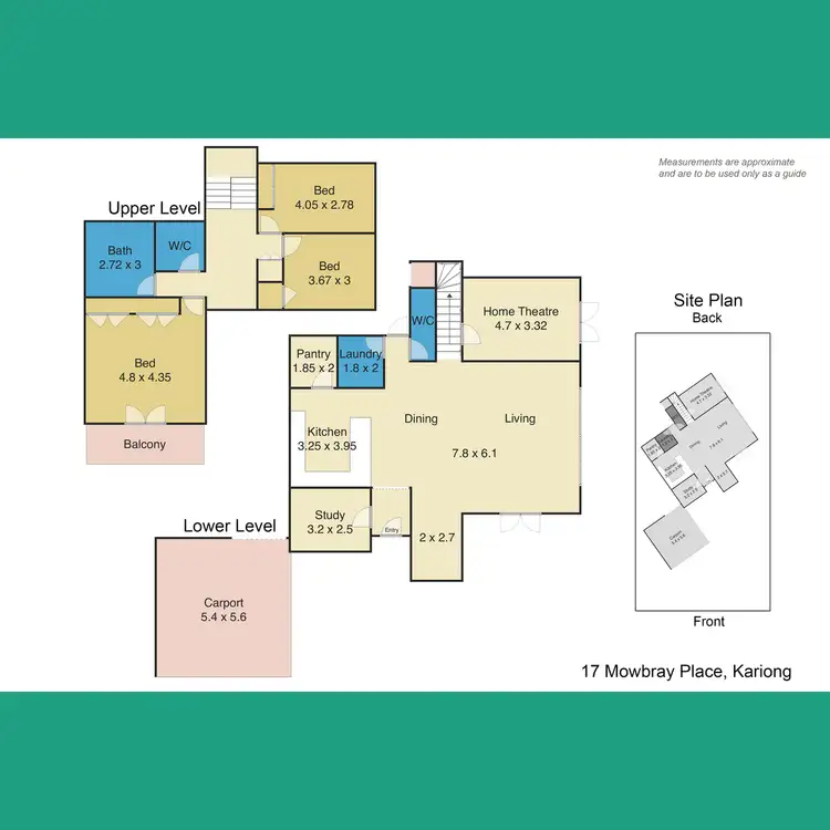 Floorplan of Homely house listing, 17 Mowbray Place, Kariong NSW 2250