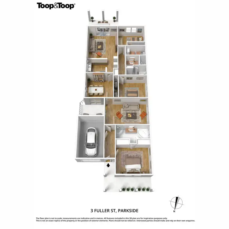 Floorplan of Homely house listing, 3 Fuller Street, Parkside SA 5063