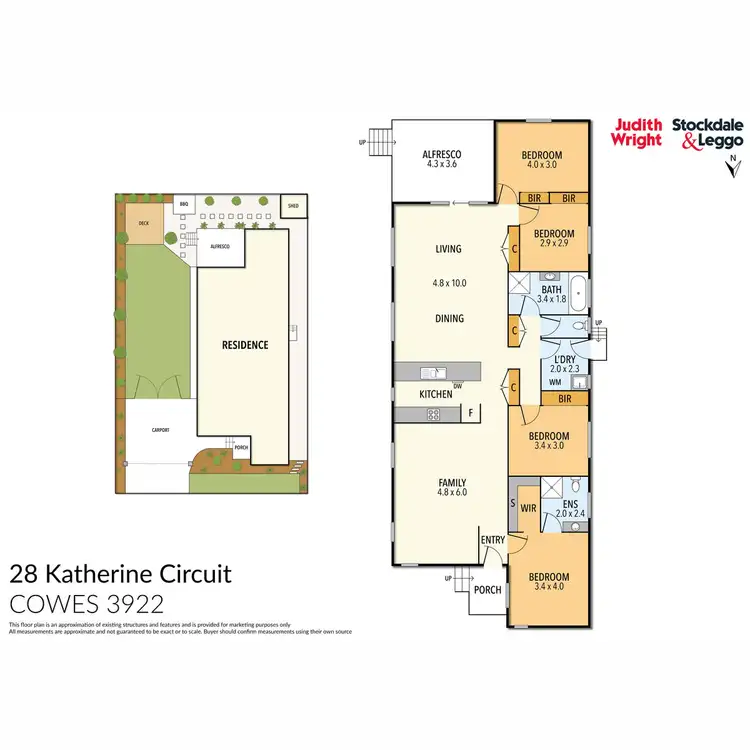 Floorplan of Homely house listing, 28 Katherine Circuit, Cowes VIC 3922