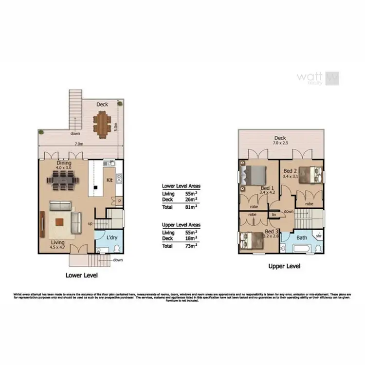 Floorplan of Homely house listing, 45 Arthur Terrace, Red Hill QLD 4059