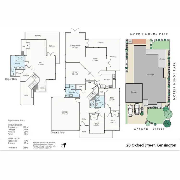 Floorplan of Homely house listing, 20 Oxford Street, Kensington WA 6151