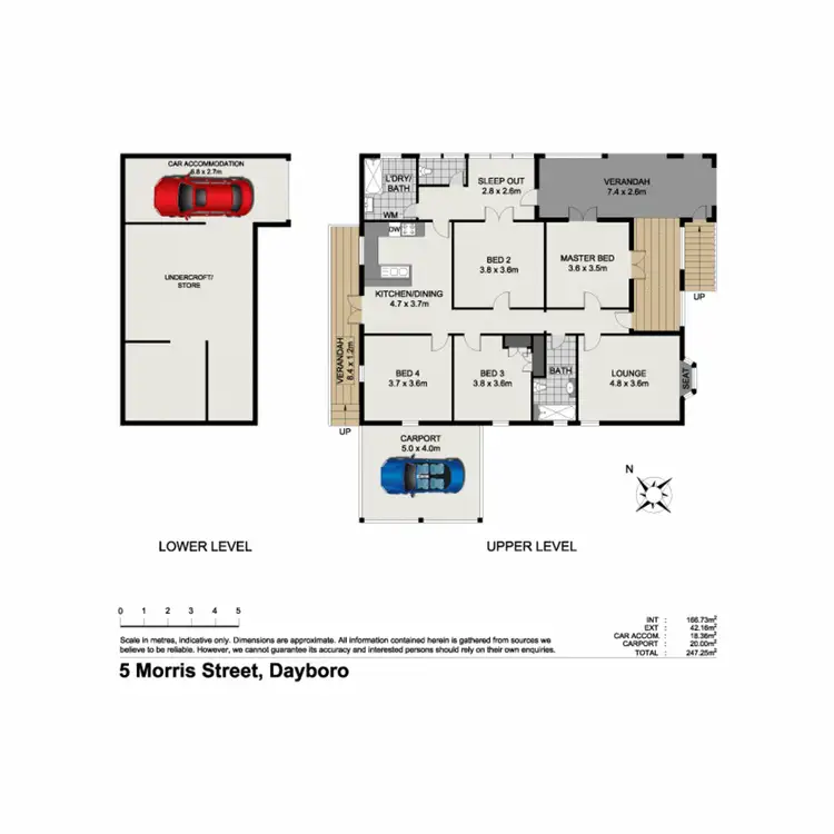 Floorplan of Homely house listing, 5 Morris Street, Dayboro QLD 4521