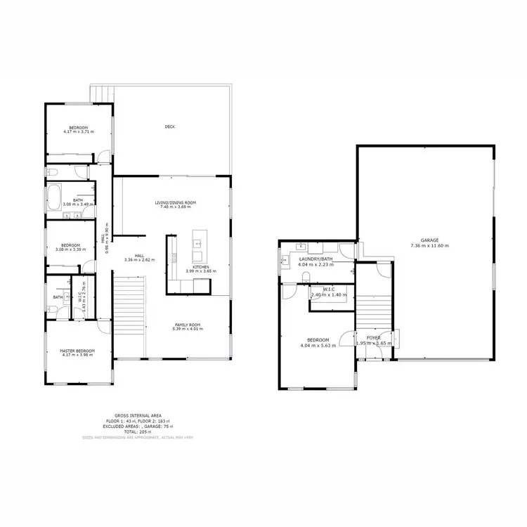 Floorplan of Homely house listing, 13 Radiata Drive, Lindisfarne TAS 7015