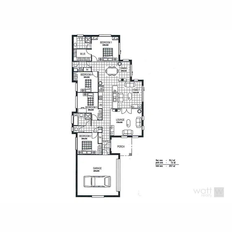 Floorplan of Homely house listing, 17 Oaktree Place, Bracken Ridge QLD 4017