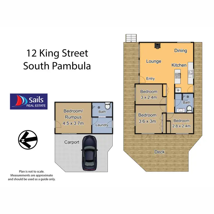 Floorplan of Homely house listing, 12 King Street, South Pambula NSW 2549