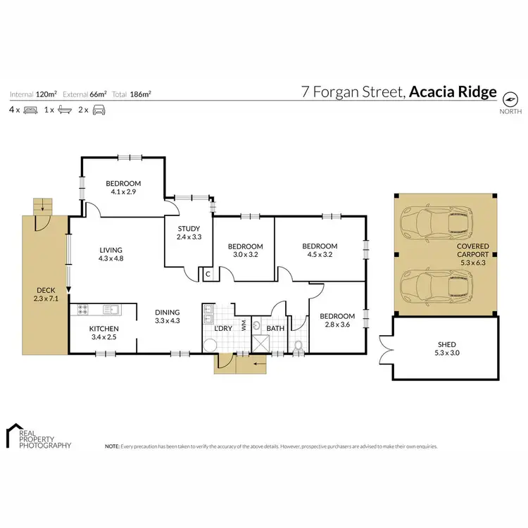 Floorplan of Homely house listing, 7 Forgan Street, Acacia Ridge QLD 4110