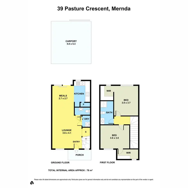 Floorplan of Homely townhouse listing, 39 Pasture Crescent, Mernda VIC 3754
