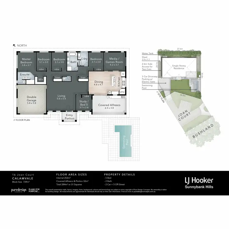 Floorplan of Homely house listing, 16 Joan Court, Calamvale QLD 4116