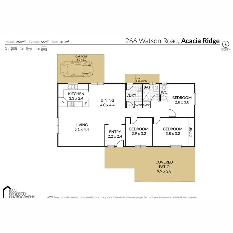 Floorplan of Homely house listing, 266 Watson Road, Acacia Ridge QLD 4110
