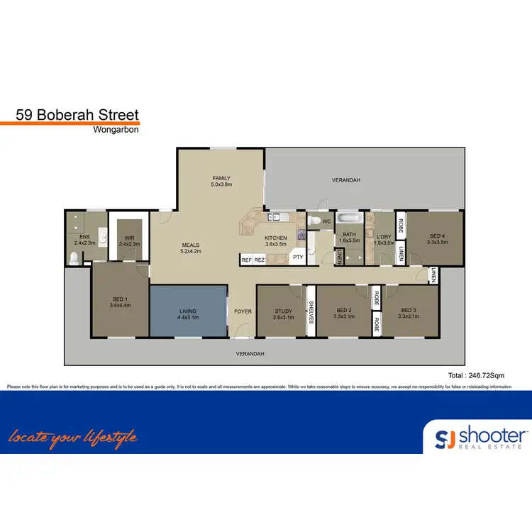 Floorplan of Homely house listing, 59 Boberah Street, Wongarbon NSW 2831