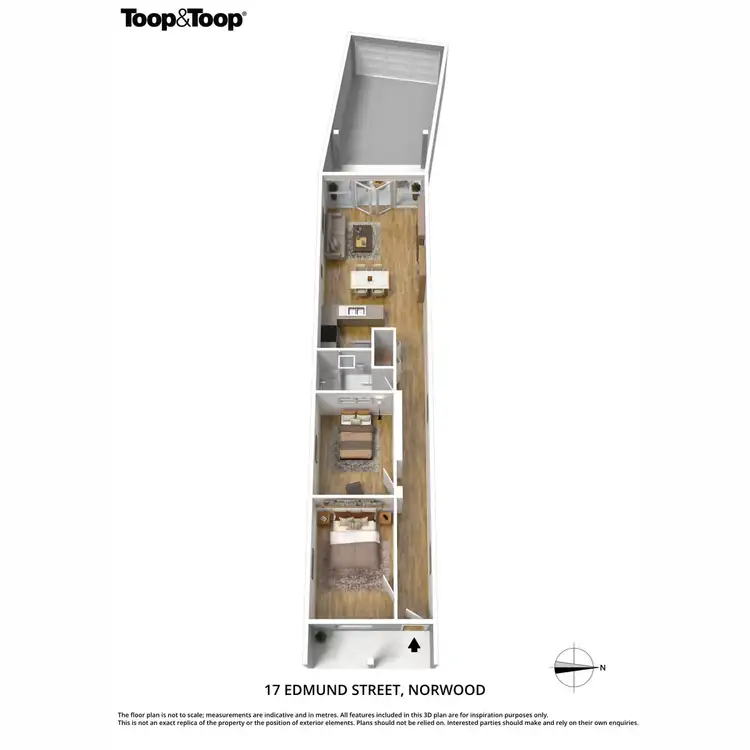 Floorplan of Homely house listing, 17 Edmund Street, Norwood SA 5067