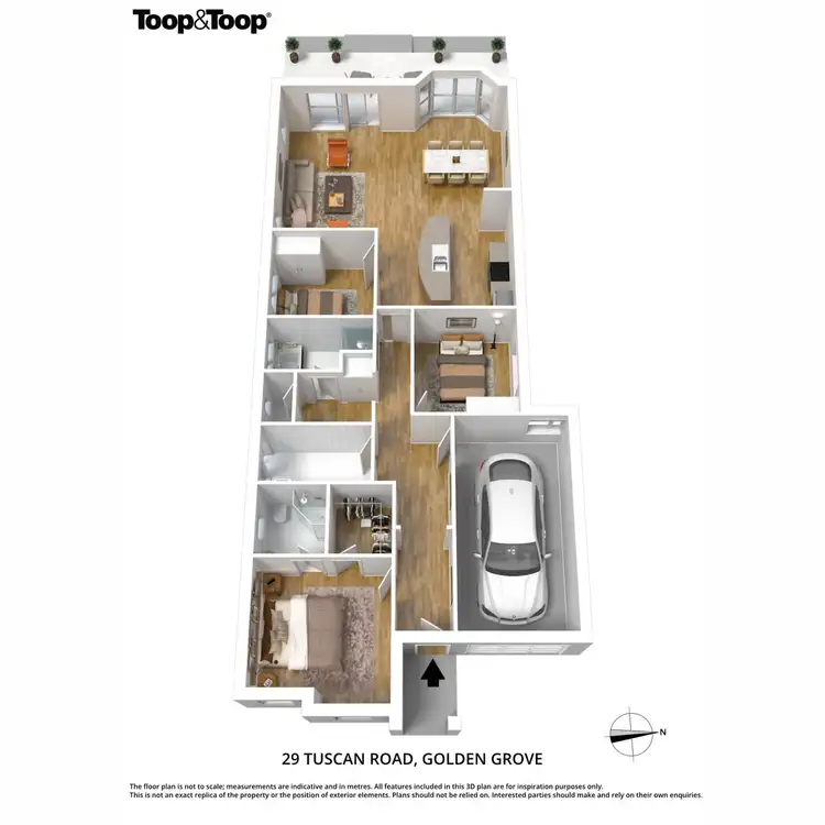Floorplan of Homely house listing, 29 Tuscan Road, Golden Grove SA 5125
