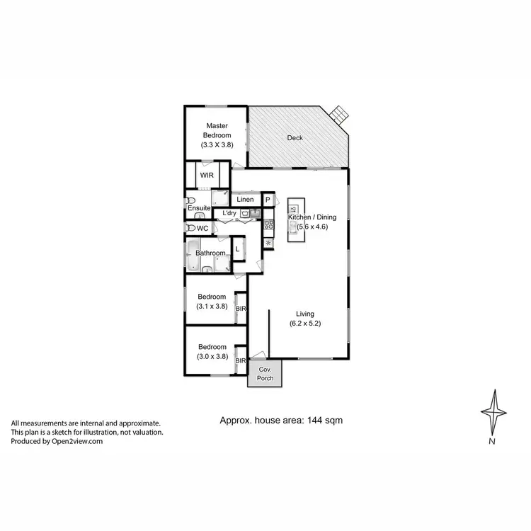 Floorplan of Homely house listing, 30 Millview Drive, Oakdowns TAS 7019
