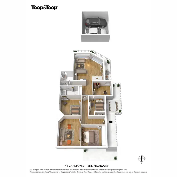 Floorplan of Homely house listing, 41 Carlton Street, Highgate SA 5063