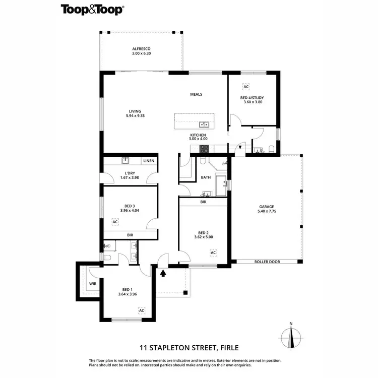 Floorplan of Homely house listing, 11 Stapleton Street, Firle SA 5070