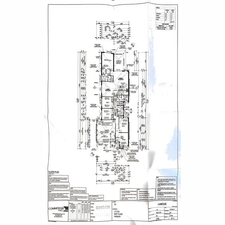 Floorplan of Homely house listing, 5A Raff Place, Padbury WA 6025