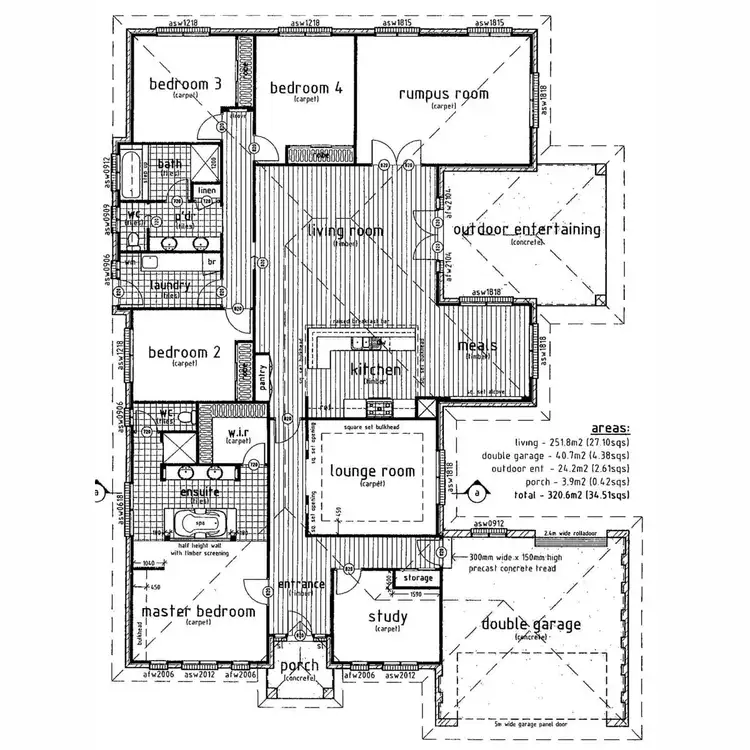 Floorplan of Homely house listing, 16 Bogong Crescent, Tatton NSW 2650