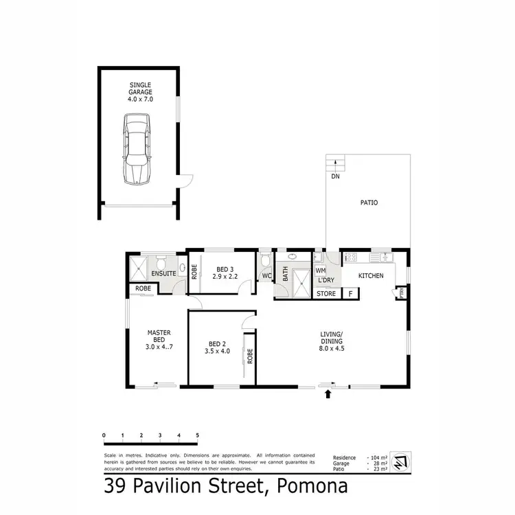 Floorplan of Homely house listing, 39 Pavilion Street, Pomona QLD 4568