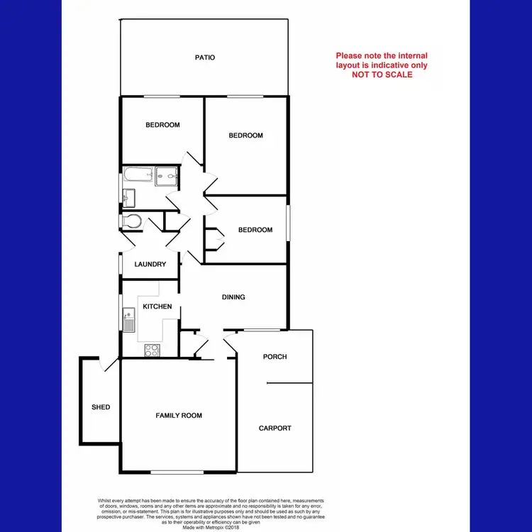 Floorplan of Homely semi-detached listing, 61 Purley Crescent, Lynwood WA 6147