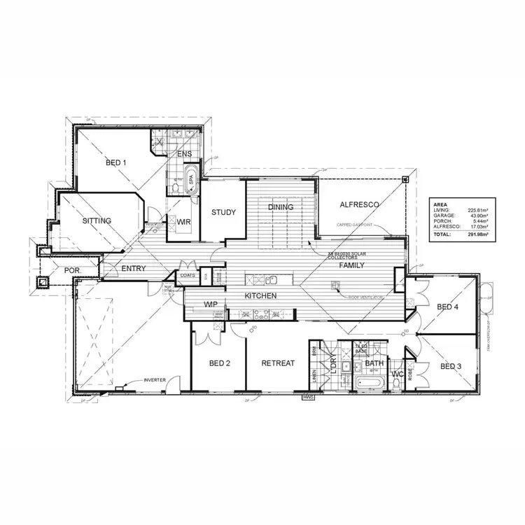 Floorplan of Homely house listing, 45 Stirling Bourlevard, Tatton NSW 2650