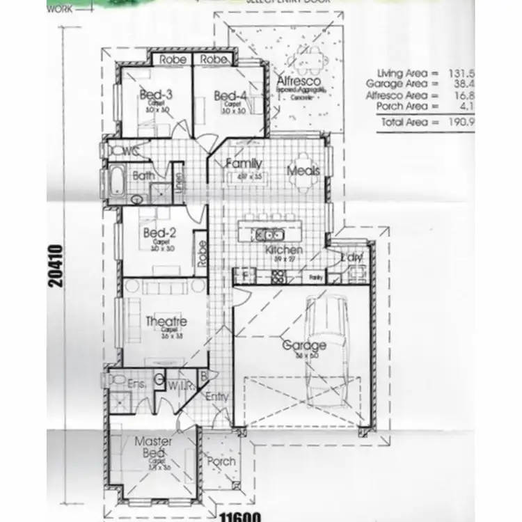 Floorplan of Homely house listing, 38 Skyline Circuit, Bahrs Scrub QLD 4207