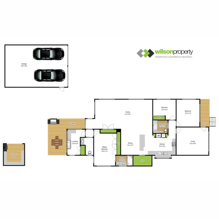 Floorplan of Homely house listing, 5 Ambrose Avenue, Traralgon VIC 3844